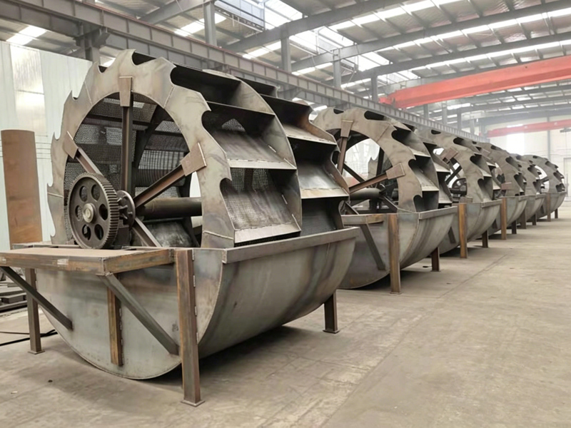 Wheel Sand Washer