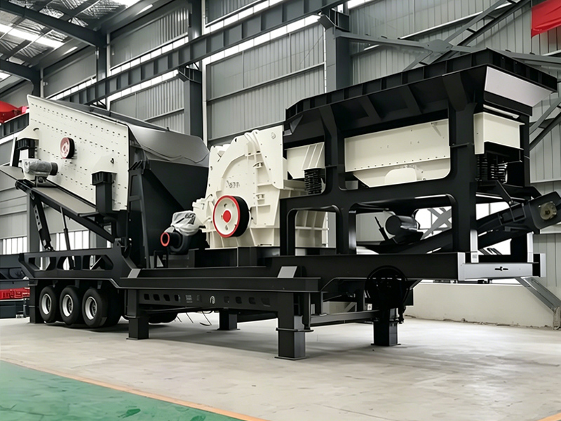 Mobile Construction Waste Crushing Station