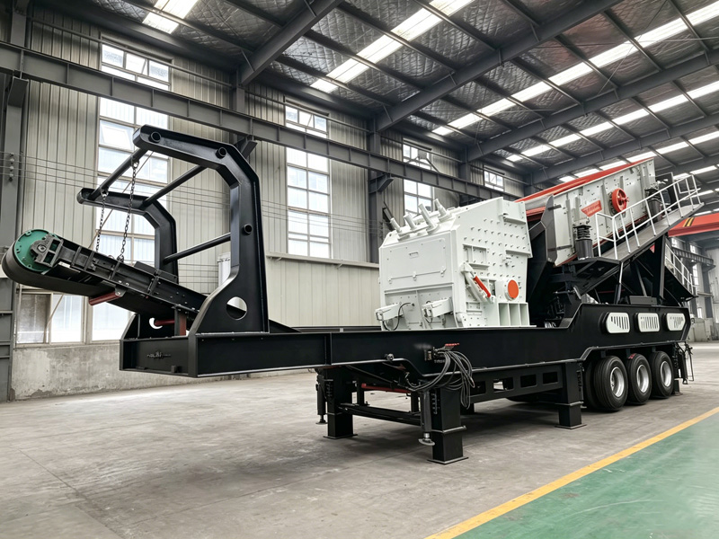 Mobile Impact Crushing Station