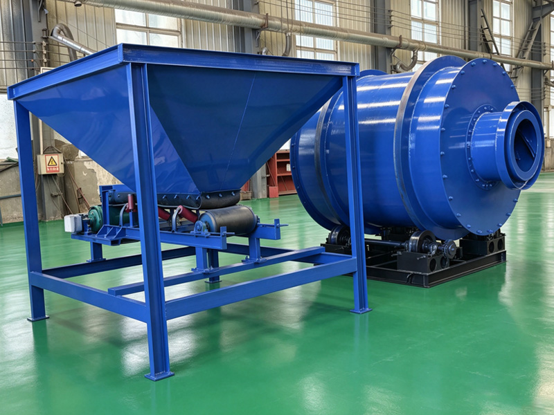 Blue Three-Drum Dryer