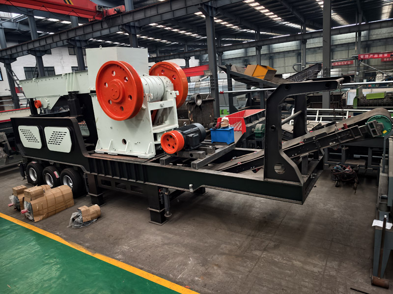 Mobile Jaw Crusher Plant
