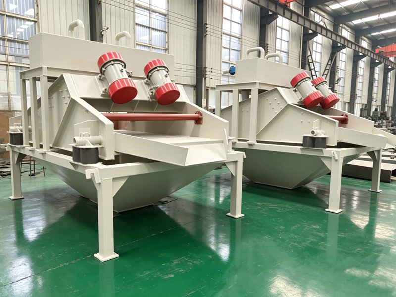 Sand Washing, Dewatering and Recovery Integrated Machine