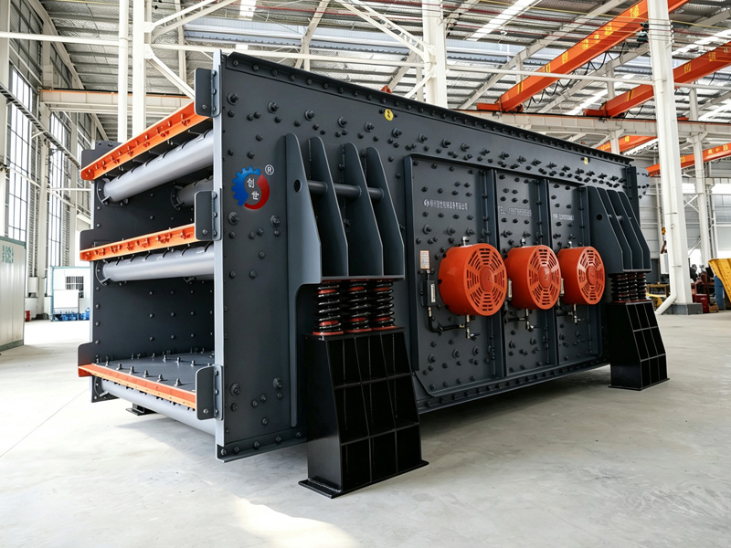 Three-axis horizontal screen
