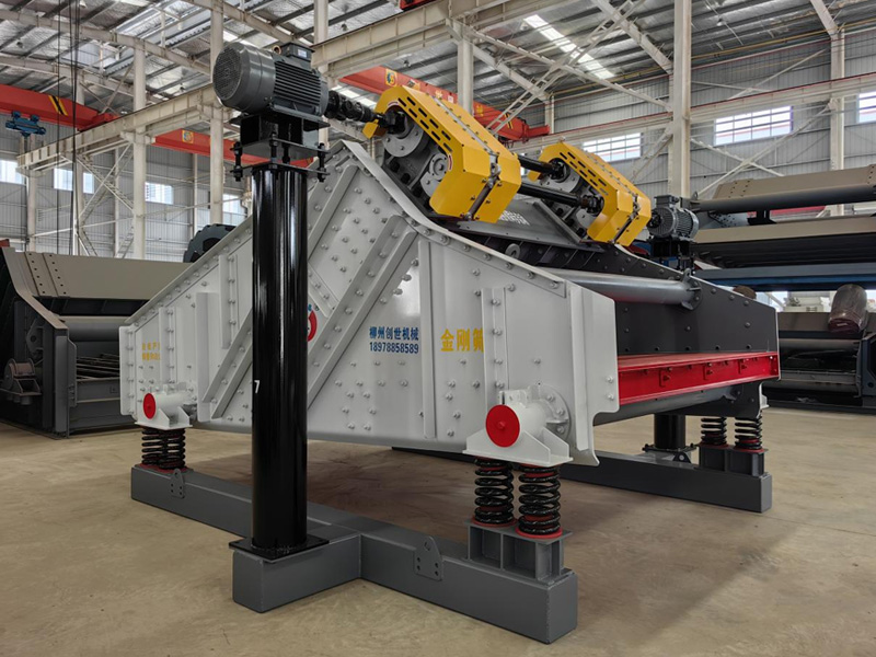 Single-layer Dewatering Screen