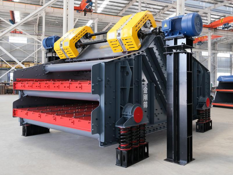 Double-layer Linear Dewatering Screen