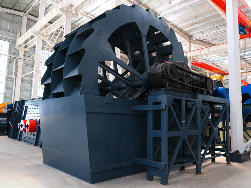 Bucket Wheel Sand Washer in mass production