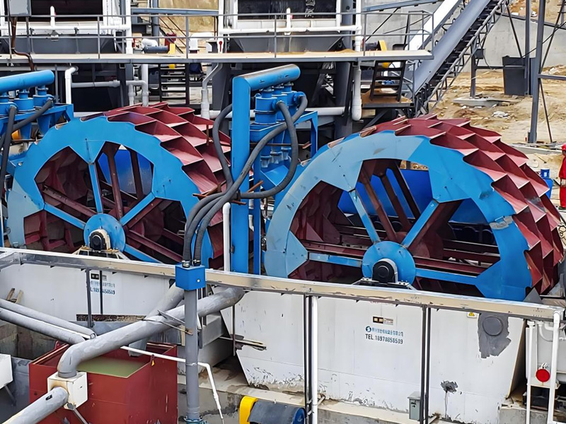5m Diameter Wheel Bucket Sand Washer