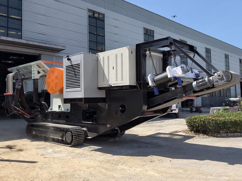Crawler Type Mobile Jaw Crushing Plant