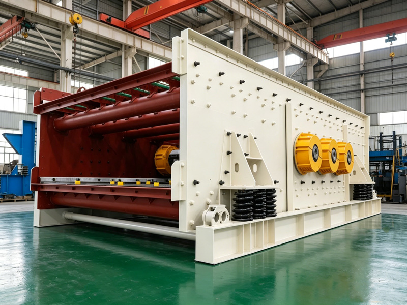 Three-axis horizontal screen