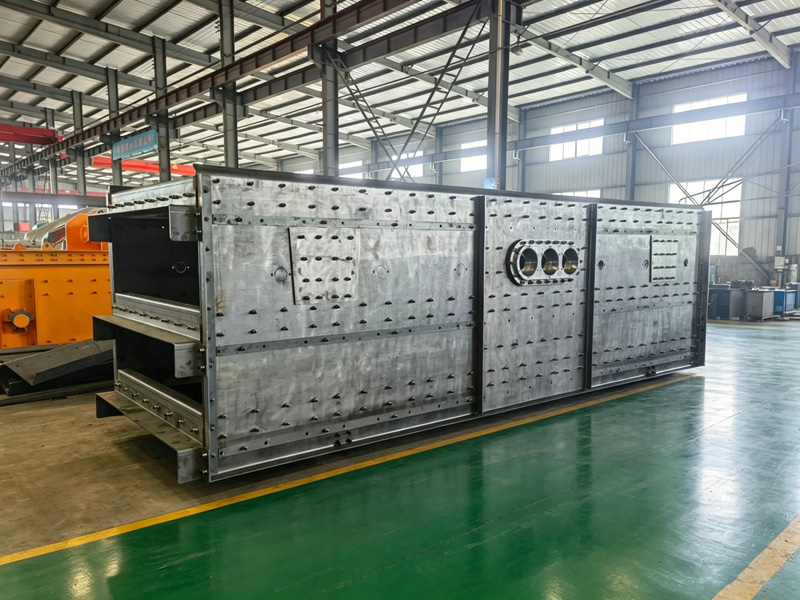 Three-axis horizontal screen